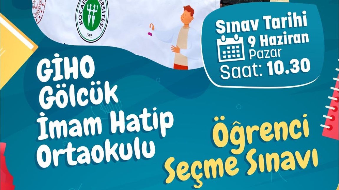 GİHO ÖĞRENCİ SEÇME SINAVI